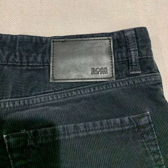 Hugo Boss Corduroy Pants Slacks Jeans 33x32 Maine Regular Fit - Picture 8 of 10
